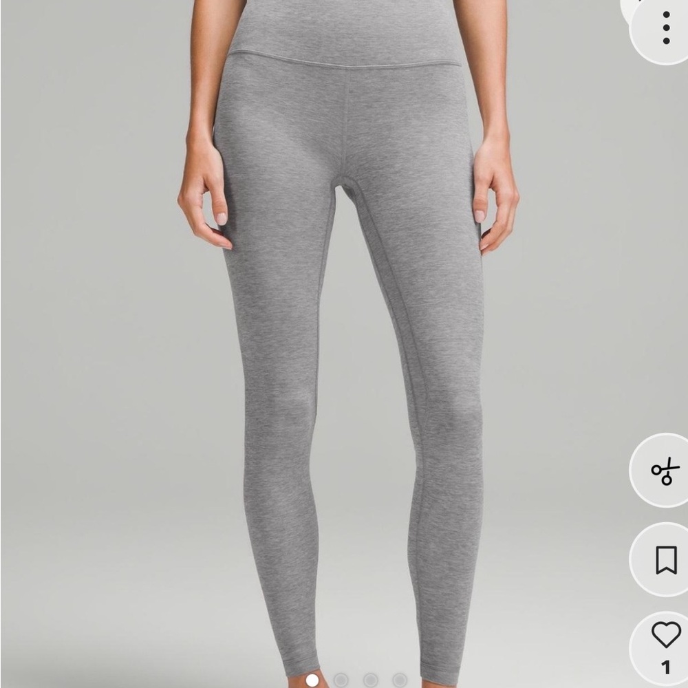 Gray Lululemon Align Leggings